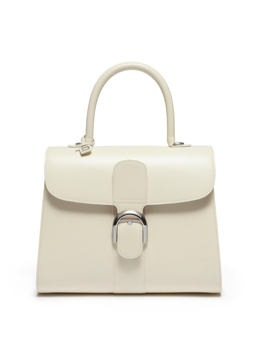 'Brillant MM Magic' leather satchel - Delvaux - White