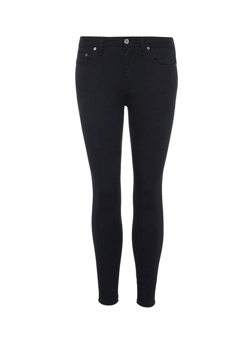 'Climb' cropped skinny jeans - Acne Studios - Black