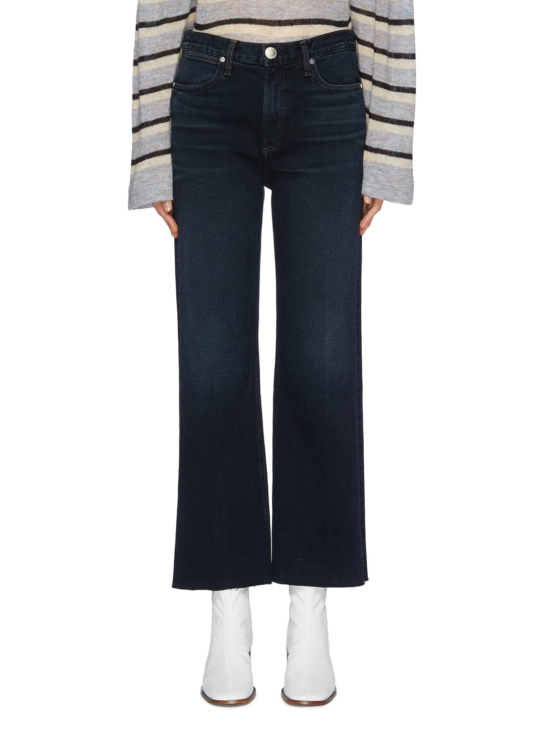 'Ankle Justine' denim culottes - rag & bone/JEAN - Blue