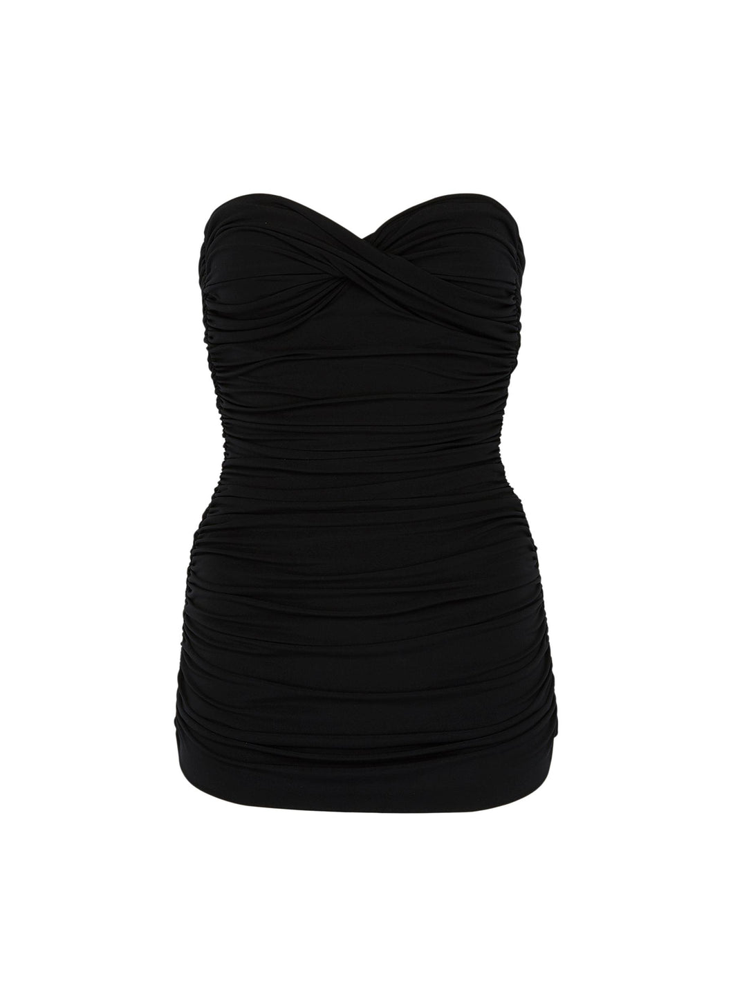 'Walter Mio' sweetheart neck one-piece swimsuit - Norma Kamali - Black