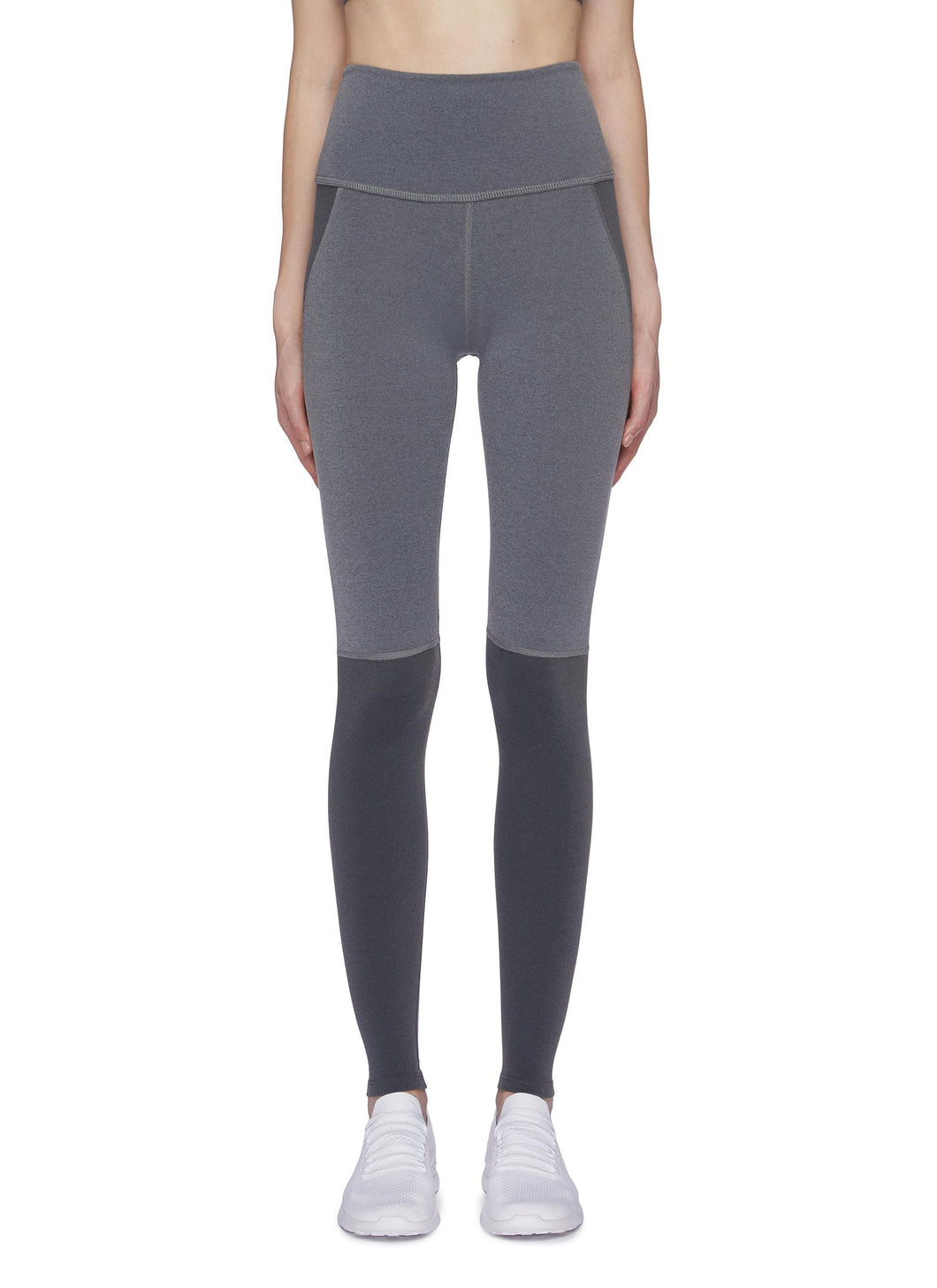 'Next' colourblock performance leggings - Beyond Yoga - Grey