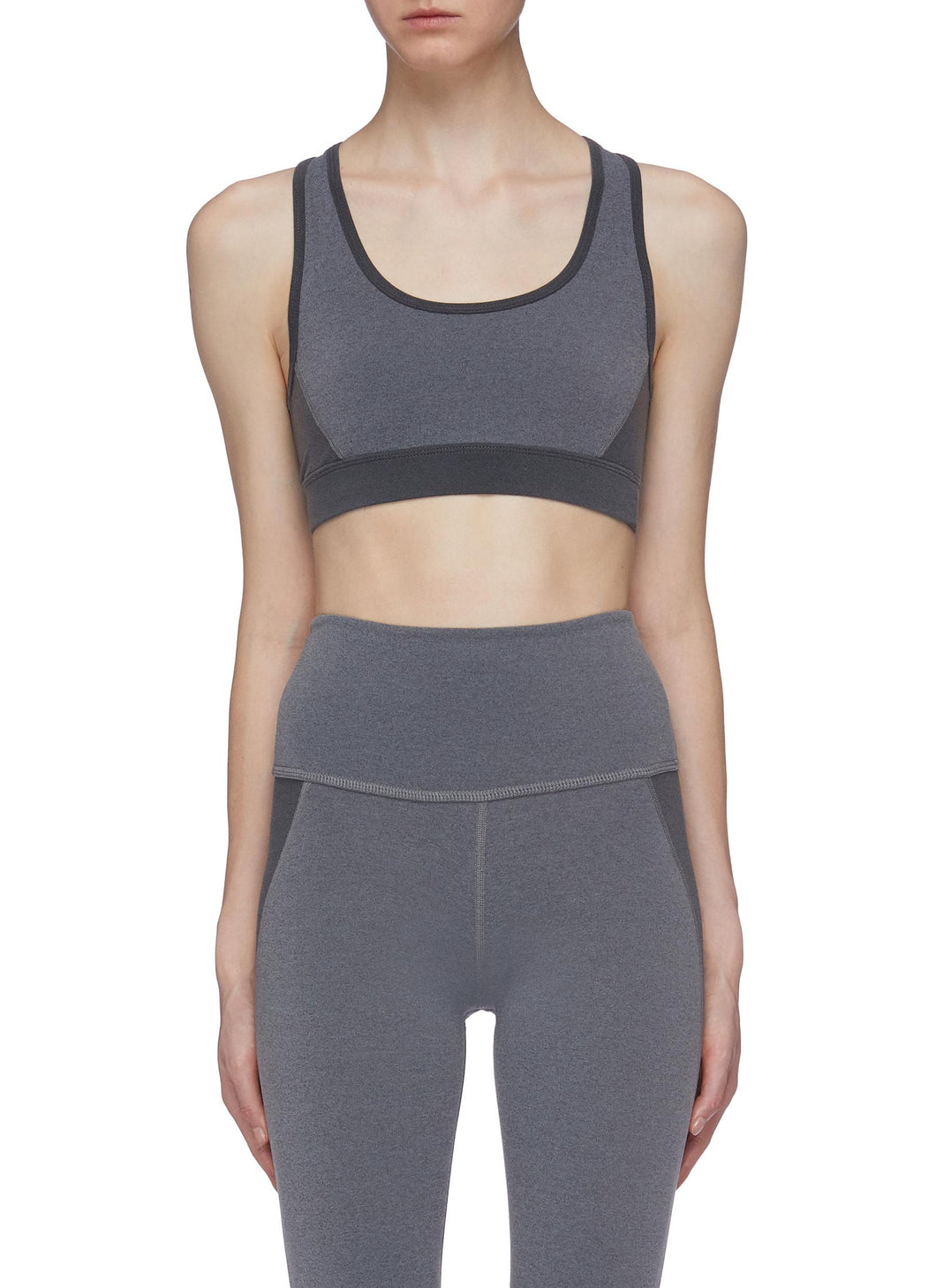 'Next' colourblock sports bra - Beyond Yoga - Grey