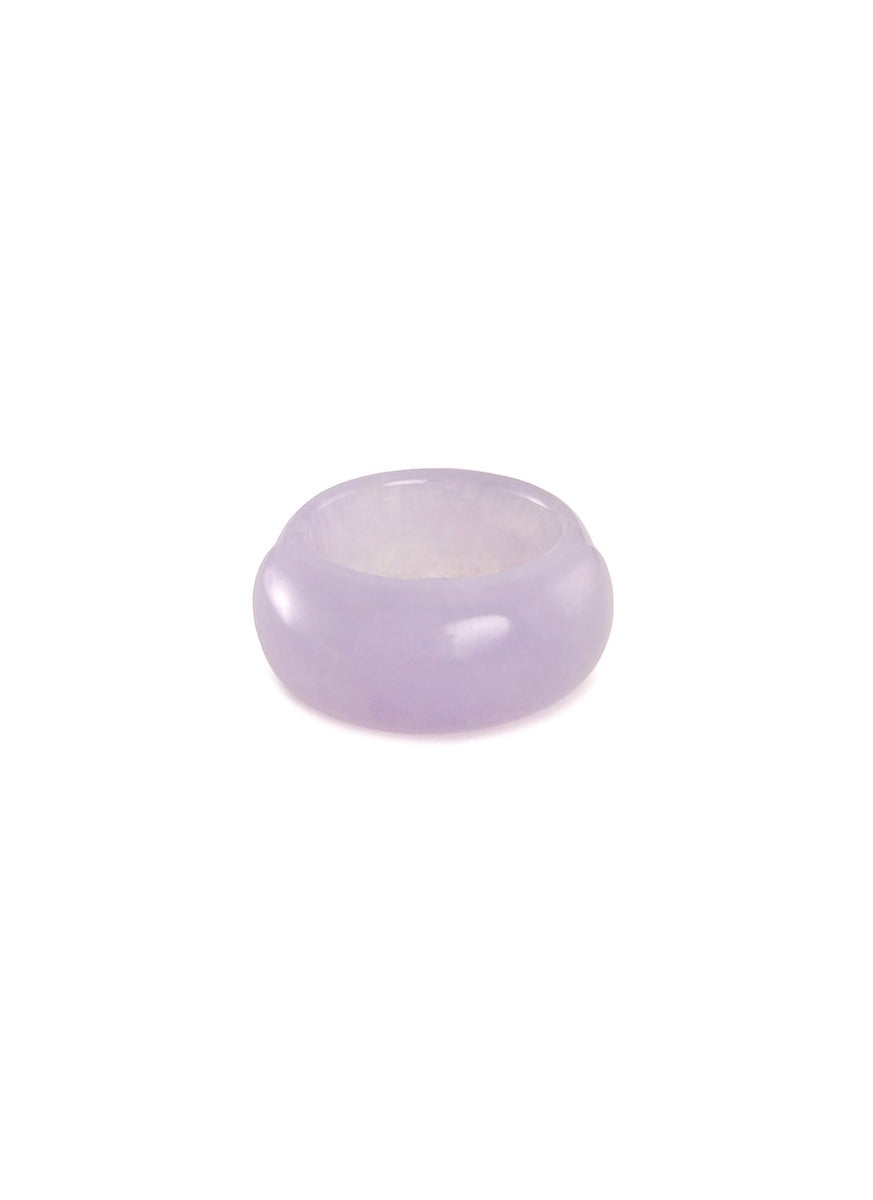 'Saddle' jade ring - Samuel Kung - Purple