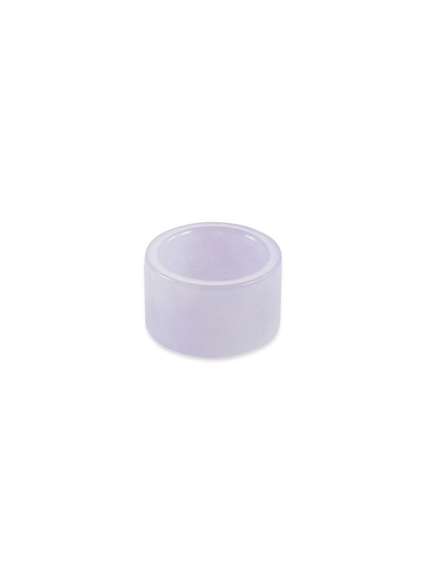 'Arch' jade ring - Samuel Kung - Purple